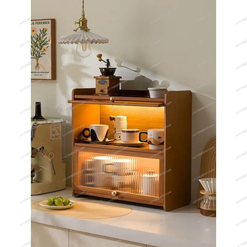 Coffee Tea Stand - Desktop Cup Holder Storage Rack for