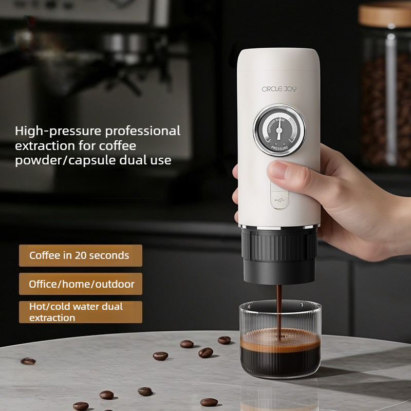 Coffee & Tea Ken'S House - Portable Espresso Machine 20Bar Pressure Automatic