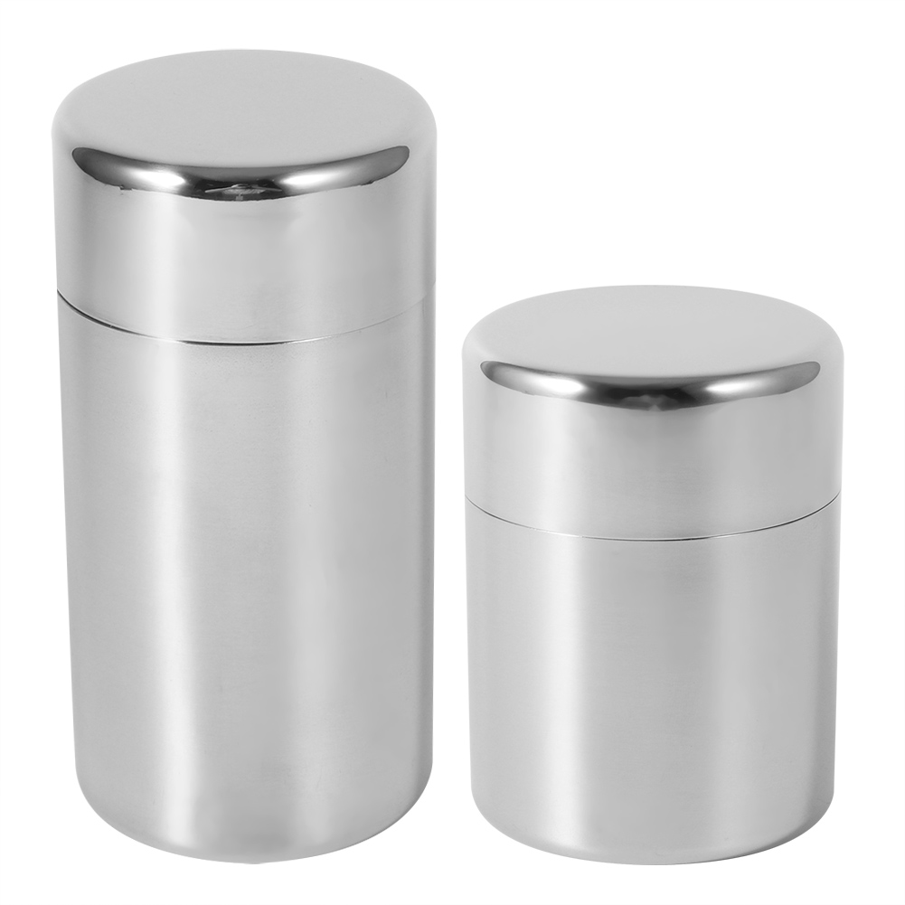 Coffee Tea And Leaf - Stainless Steel Tea Leaf Tins Canister