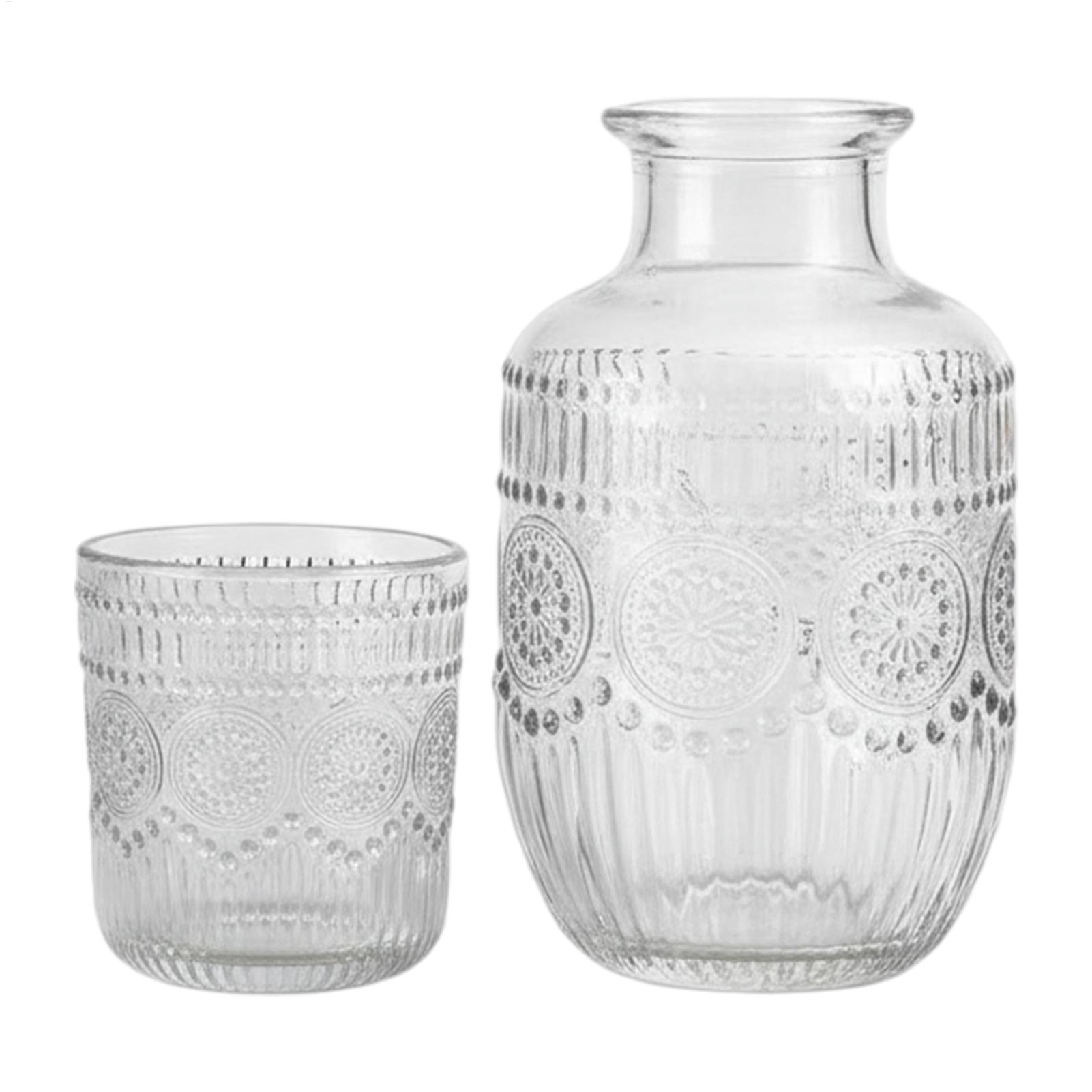 Dispenser Coffee And Tea - 550ml Bedside Carafe Pitcher And Water