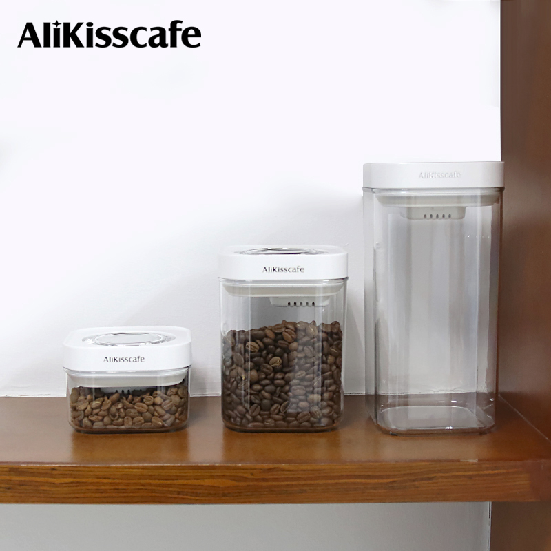 Coffee Tea And Bean - AliKisscafe Coffee Bean Storage Container Vacuum