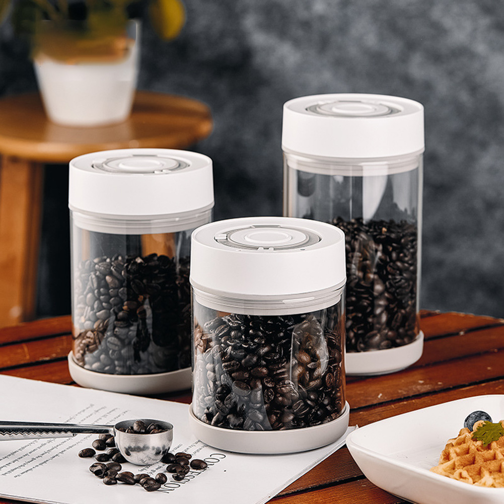 Coffee Tea And Bean - Kitchen Moisture-proof Glass Coffee Bean Jar
