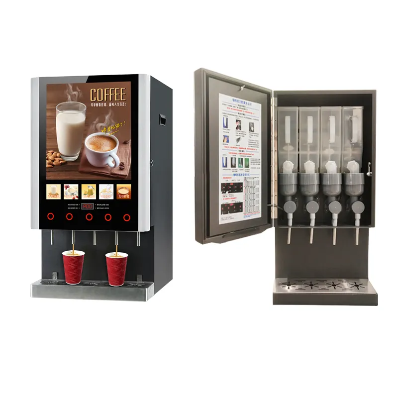 Coffee Tea Vending Machine - Specialty Super-Automatic Tea Coffee Freshly Brewed