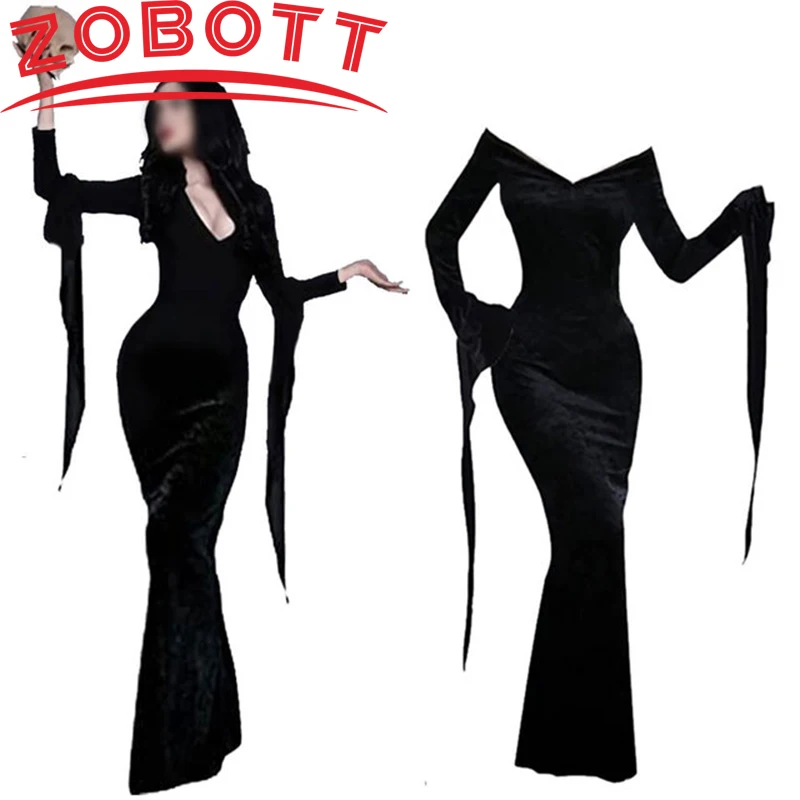 Coffee Tea Or Me - 2025halloween Robe de Vampire Fantôme Gothique