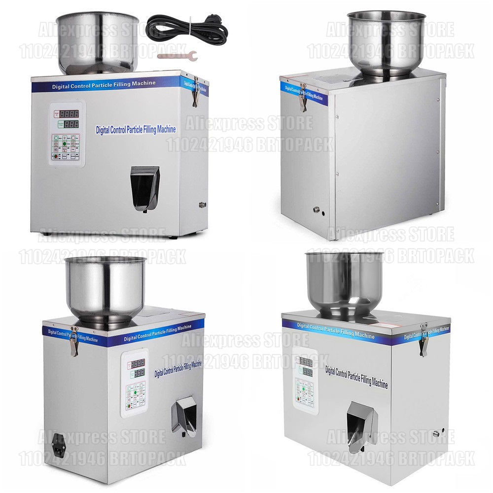 Coffee Tea And Bean - Automatic Spice Powder Weighing Filling Machine