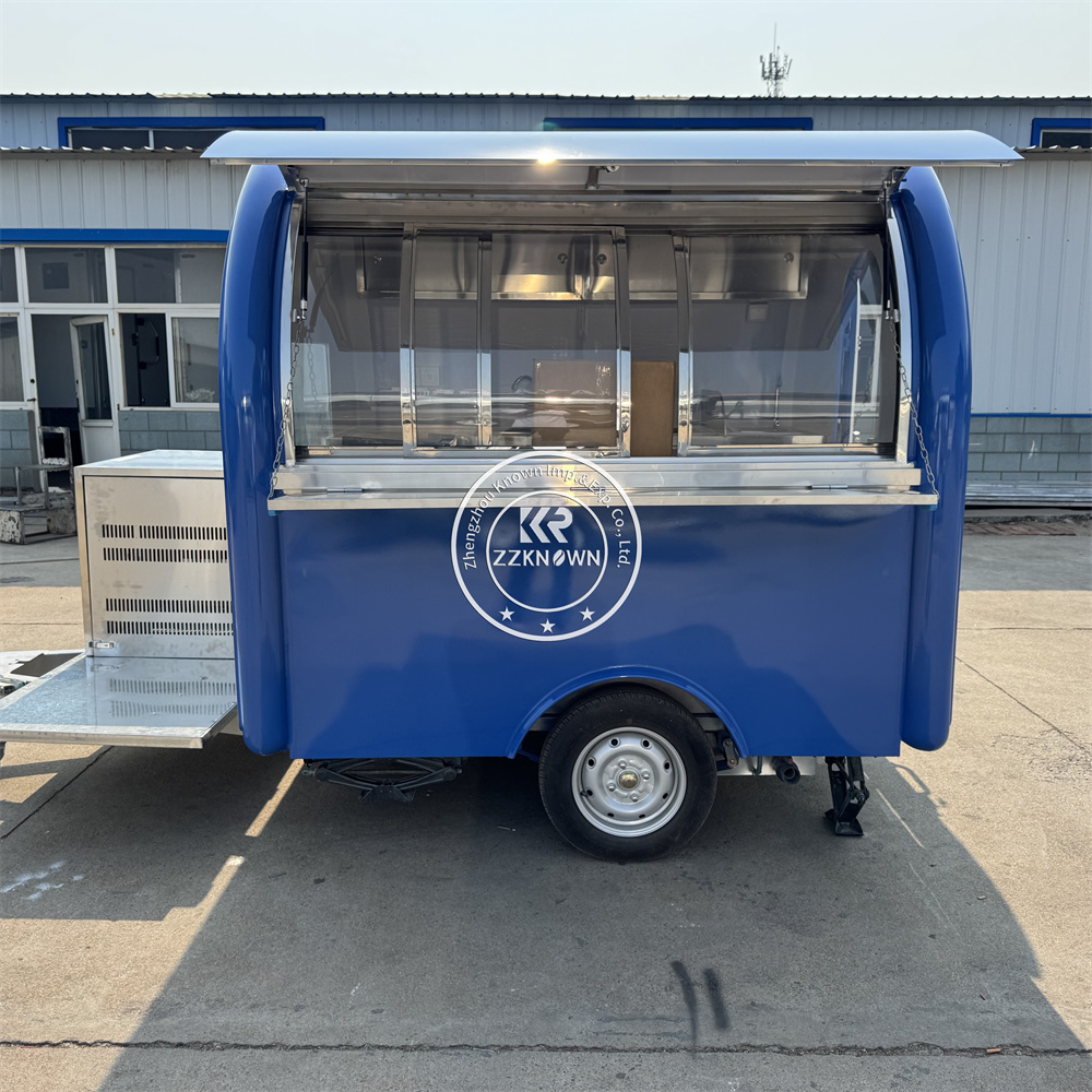 Coffee Tea Vending Machine - Outdoor Mobile Bar Trailer Truck Street