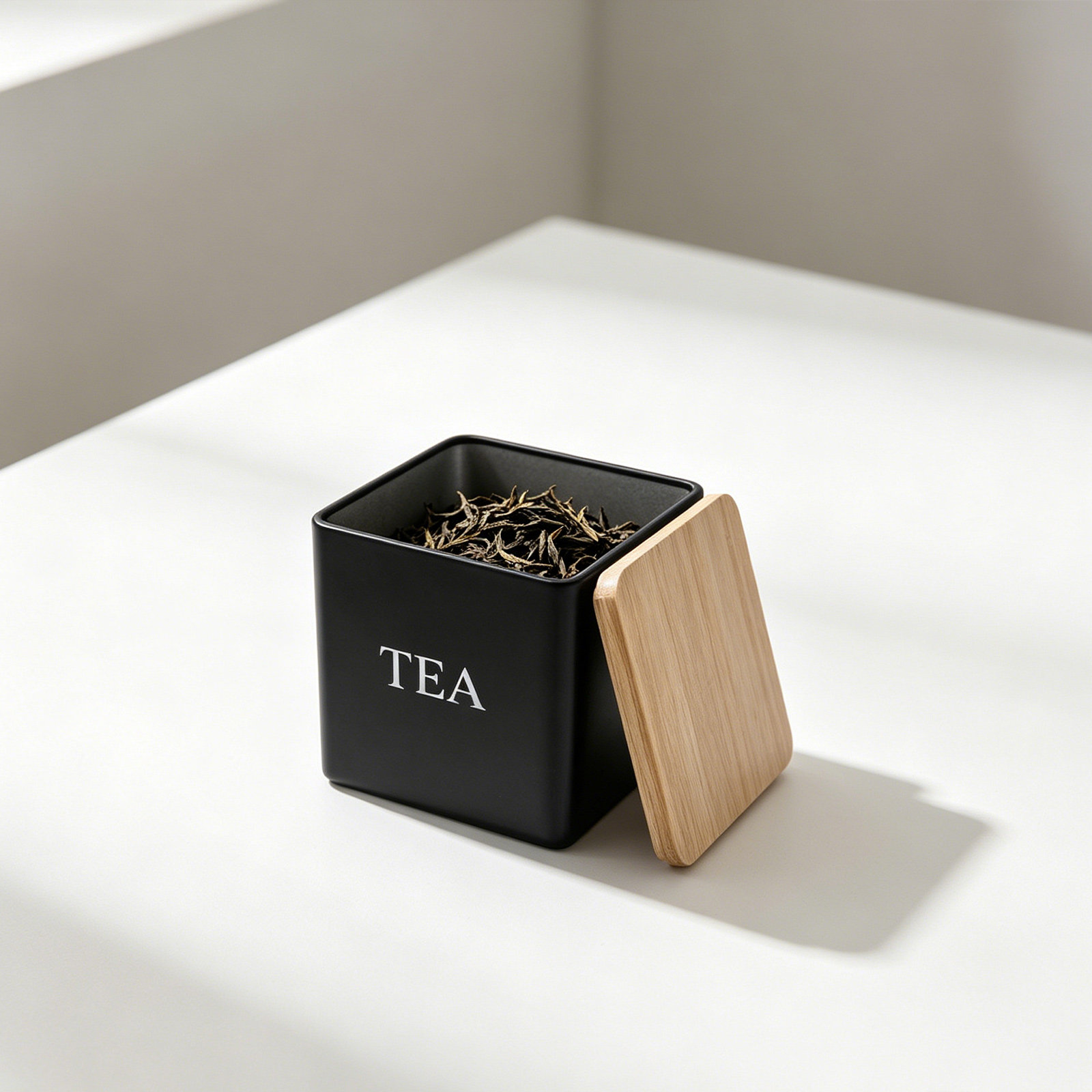 Coffee Tea Set - 3Pcs Metal Tea Coffee Sugar Canister