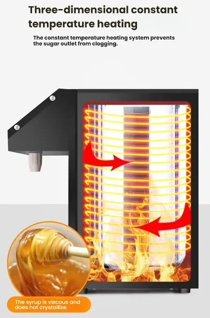 Commercial Automatic Sugar Syr - Dispenser Coffee And Tea 评论和价格
