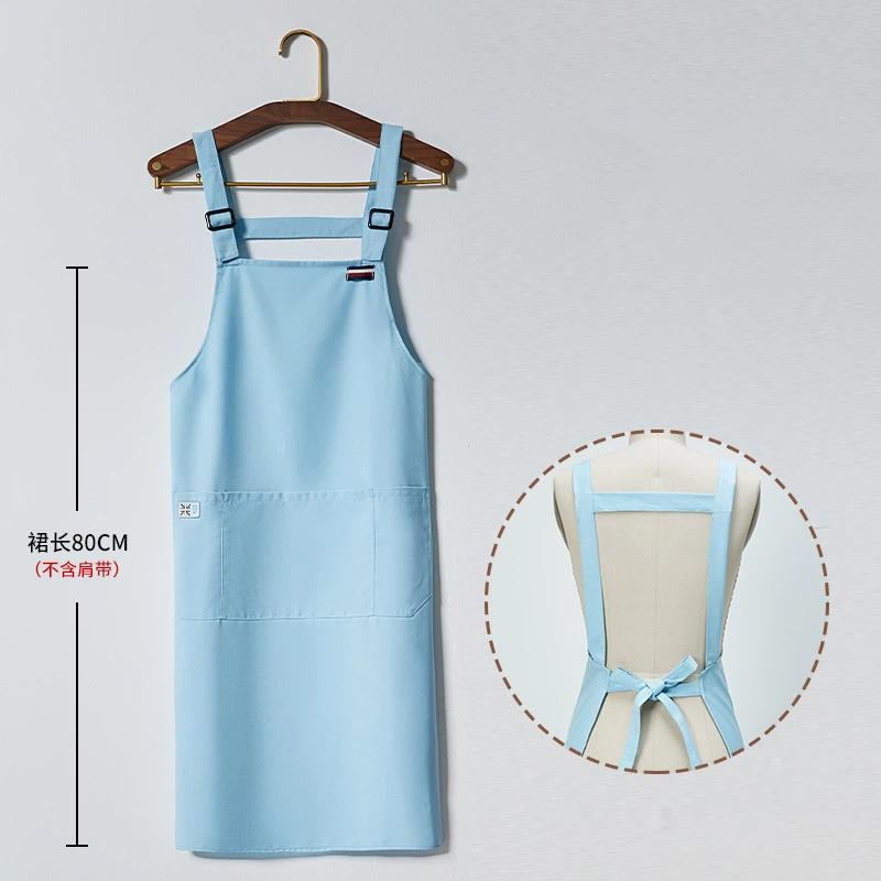 Korean Apron Custom Logo Flora - Coffee Tea Logo 评论和价格