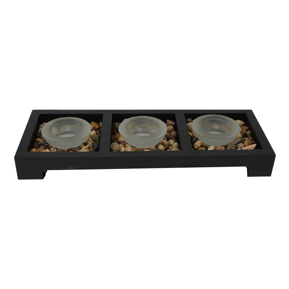 1 Set Glass Tea Light Holders  - Coffee Tea Holders 评论和价格