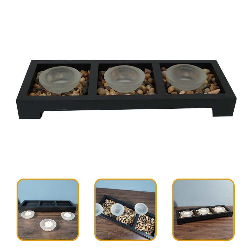 1 Set Glass Tea Light Holders  - Coffee Tea Holders 评论和价格