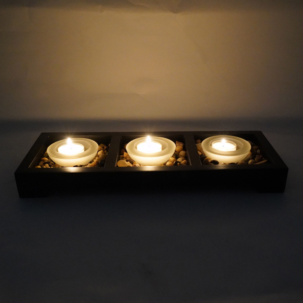 1 Set Glass Tea Light Holders  - Coffee Tea Holders 评论和价格