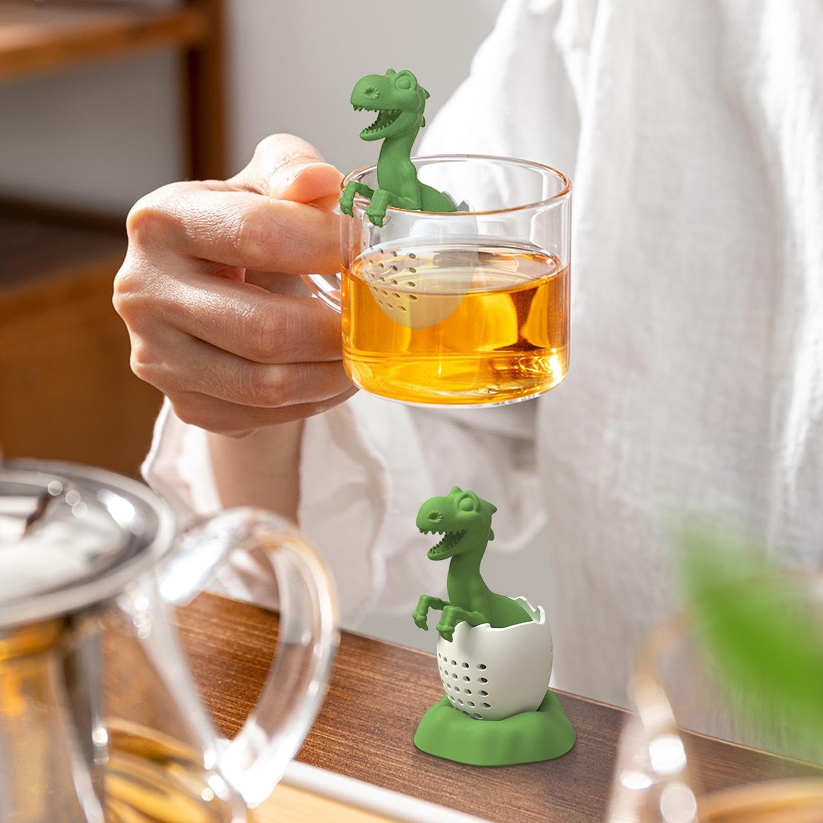 Tea Infuser Silicone Tea Strai - Coffee Tea Infuser 评论和价格