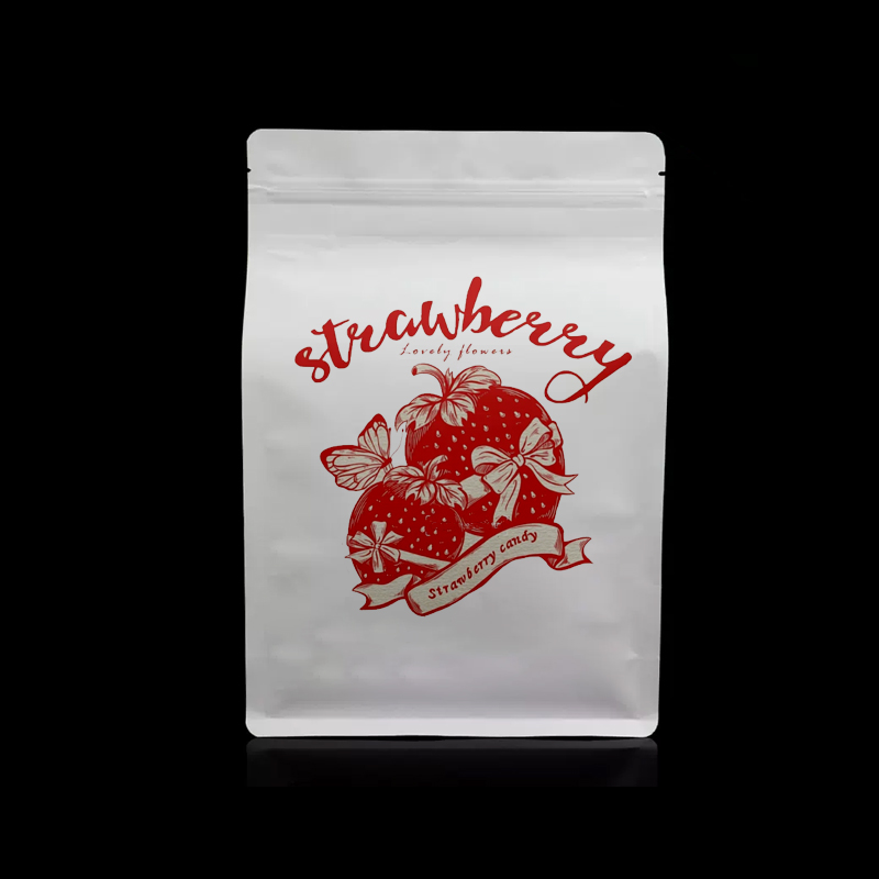 Craft Paper Eight Side Zipper  - Coffee Tea Logo 评论和价格