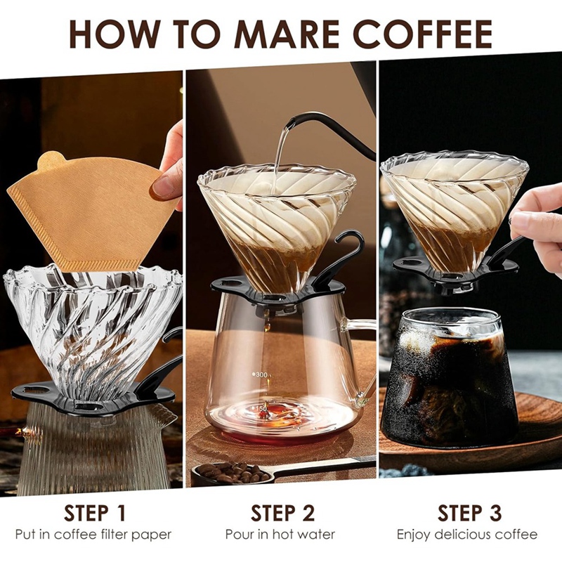 Pour over Coffee Dripper Coffe - Coffee & Tea Ken'S House 评论和价格