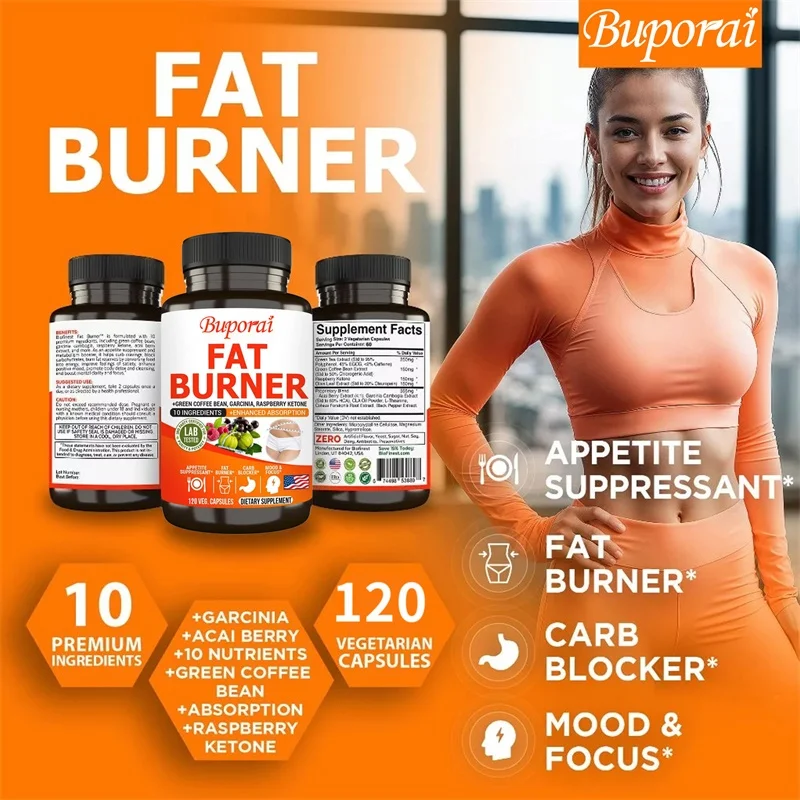 Fat Burner Capsules - Healthy  - Coffee Tea And Bean 评论和价格