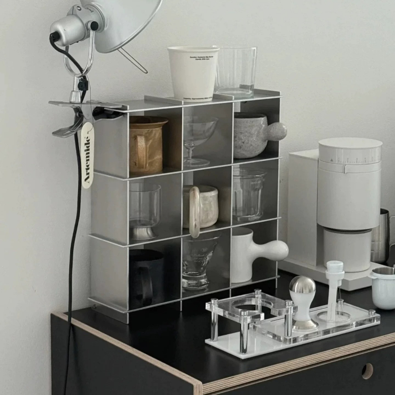 Minimalist Aluminum Alloy Coun - Coffee Tea Stand 评论和价格
