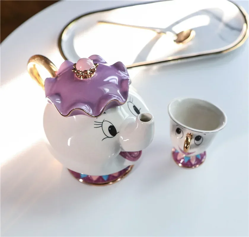 Disney Teapot Cute Cartoon Bea - Good Coffee Tea 评论和价格