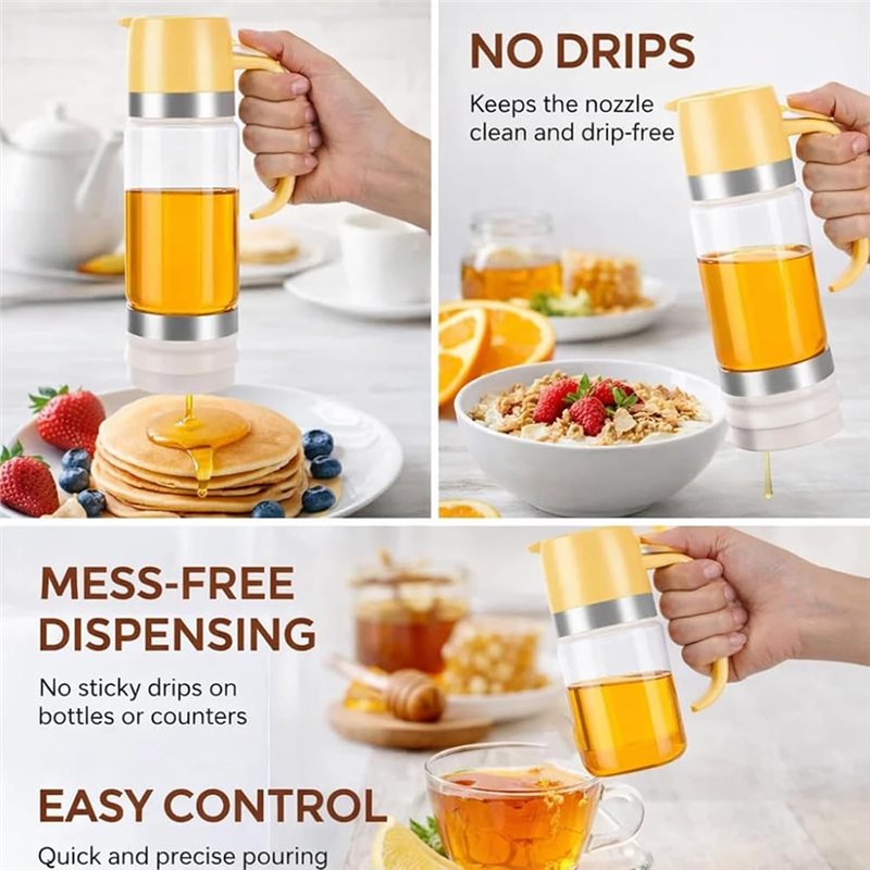 No Drip Honey Dispenser 350Ml  - Coffee Tea Vending Machine 评论和价格