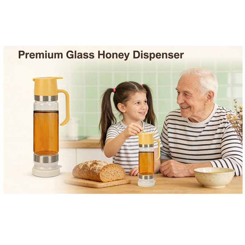 No Drip Honey Dispenser 350Ml  - Coffee Tea Vending Machine 评论和价格