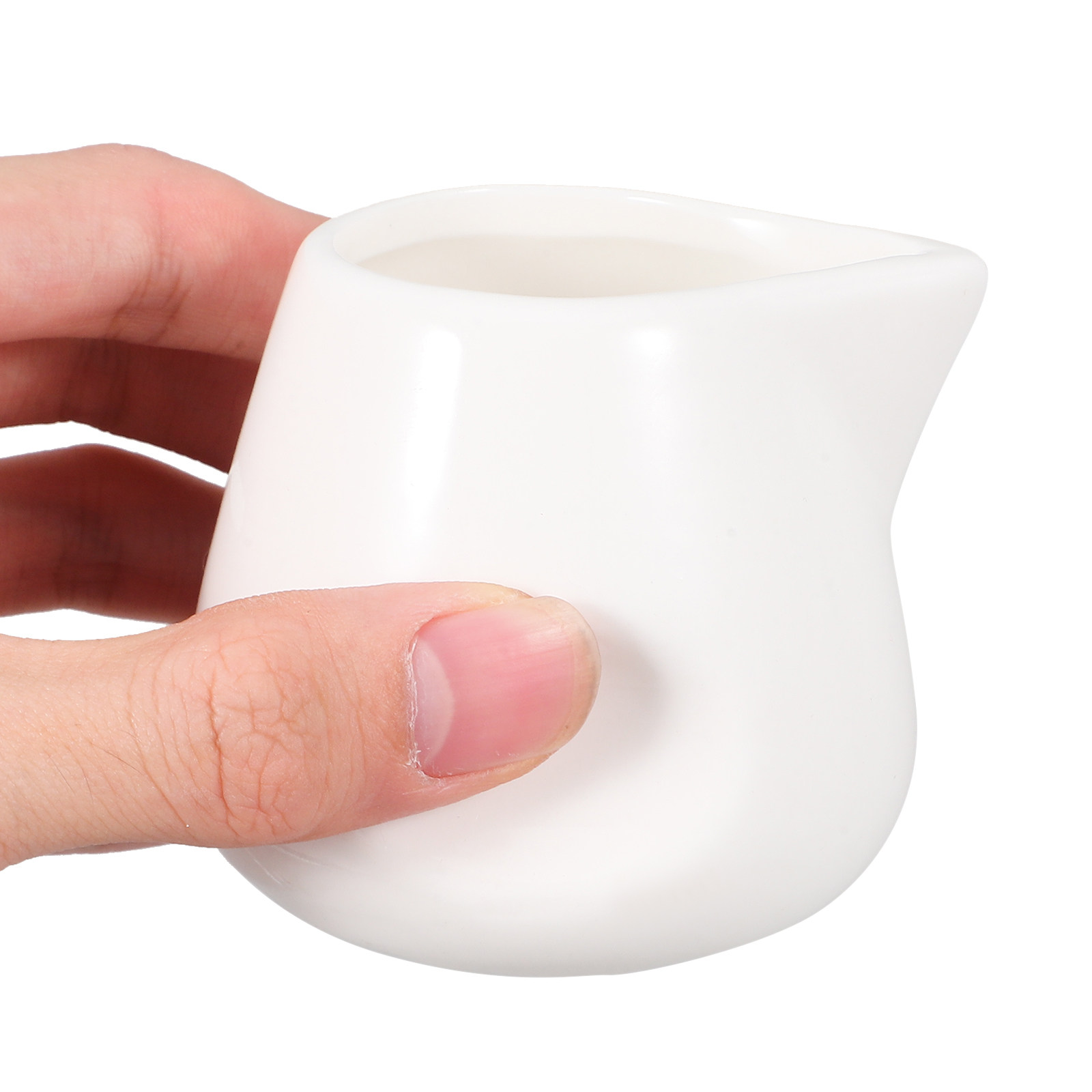 Ceramic Milk Pitcher Small Cre - Dispenser Coffee And Tea 评论和价格