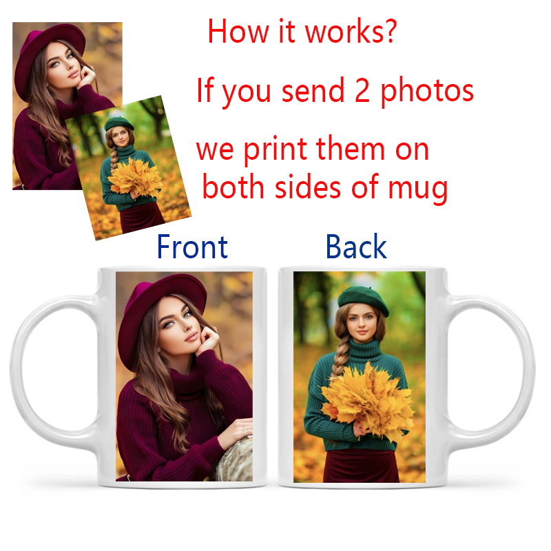Personalized Your Photo Mug, C - Coffee Tea Logo 评论和价格