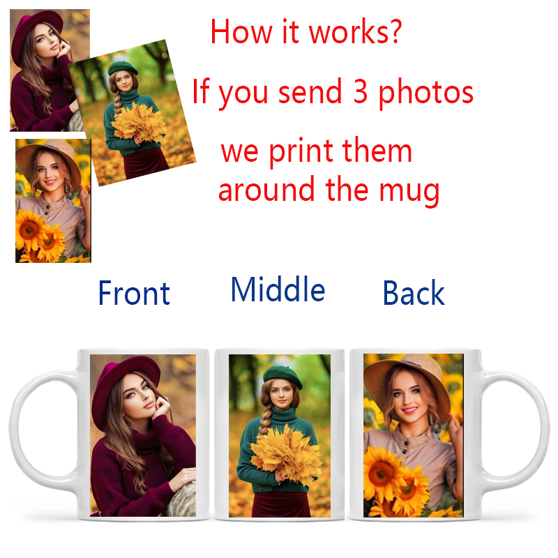 Personalized Your Photo Mug, C - Coffee Tea Logo 评论和价格