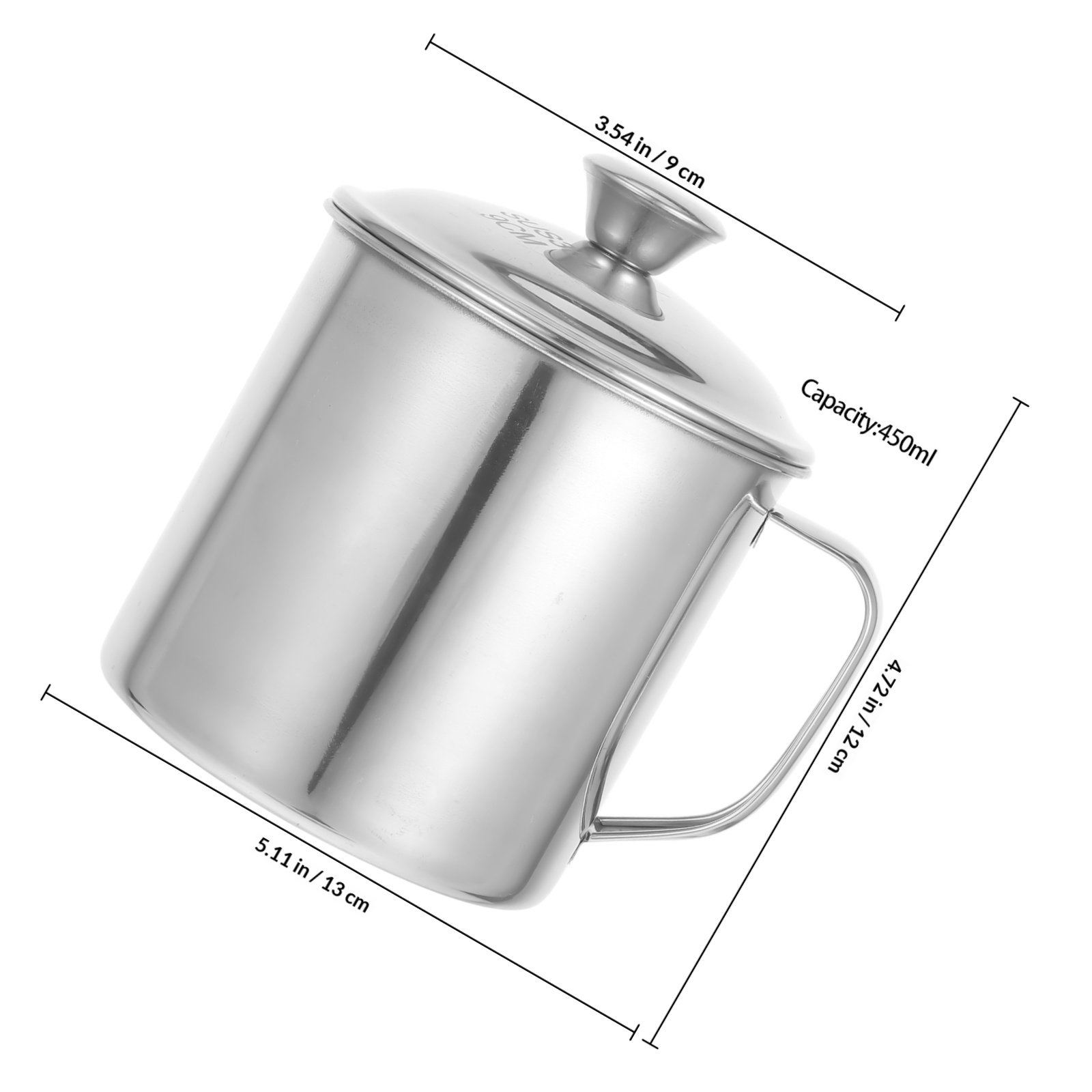 Stainless Steel Cup Double Lay - Coffee Tea & Jane 评论和价格