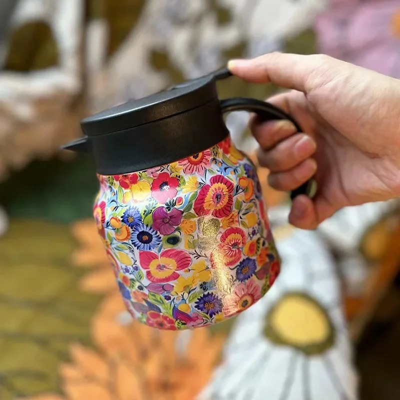 800ml Coffee Pot with Tea Infu - Coffee Tea Infuser 评论和价格