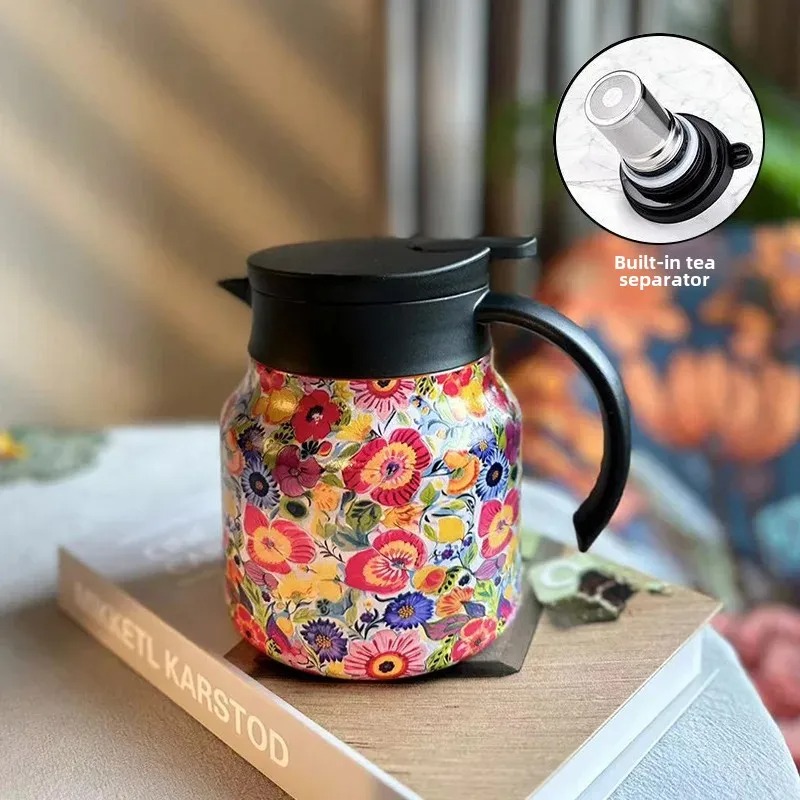 800ml Coffee Pot with Tea Infu - Coffee Tea Infuser 评论和价格