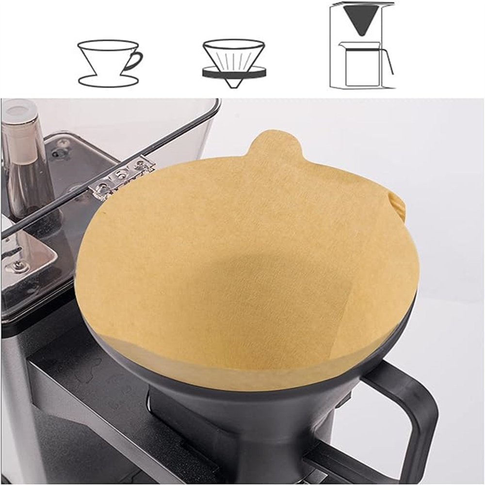 100PCS Coffee Filter Paper V-S - Dispenser Coffee And Tea 评论和价格