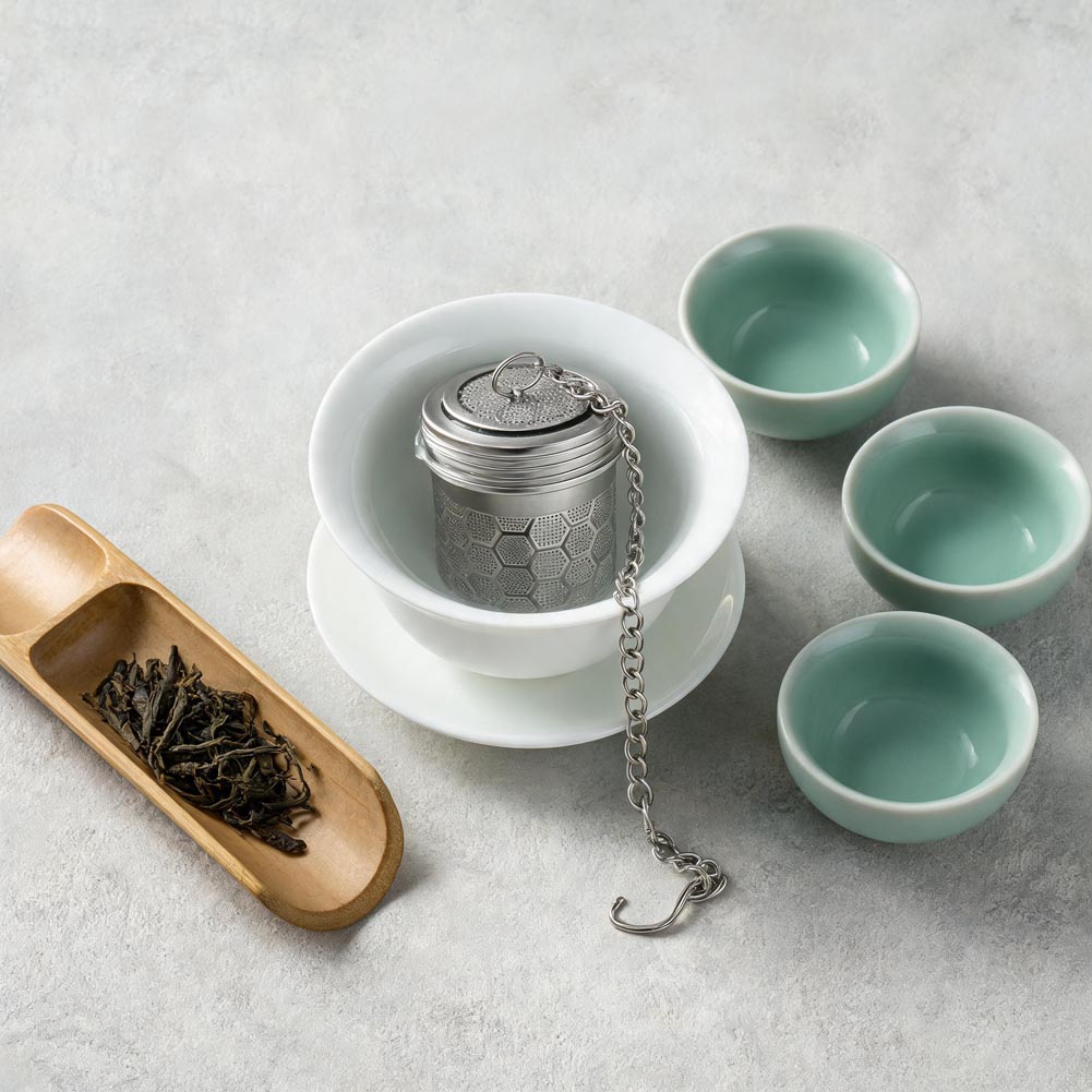 1Pcs Tea Strainer Rust-proof S - Coffee Tea Infuser 评论和价格