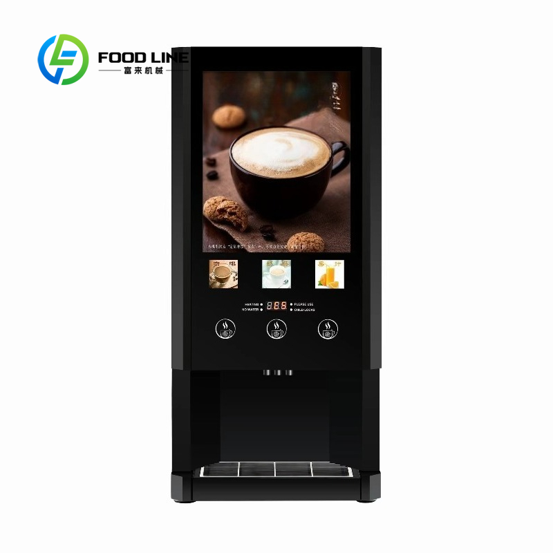 Customized size Hot instant co - Coffee Tea Vending Machine 评论和价格