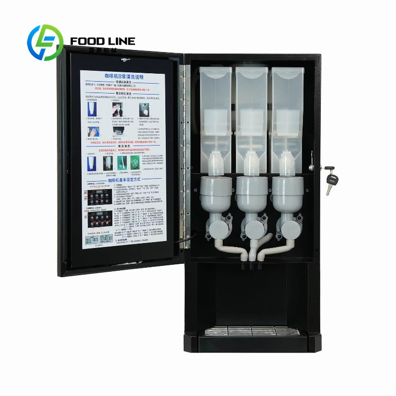 Customized size Hot instant co - Coffee Tea Vending Machine 评论和价格