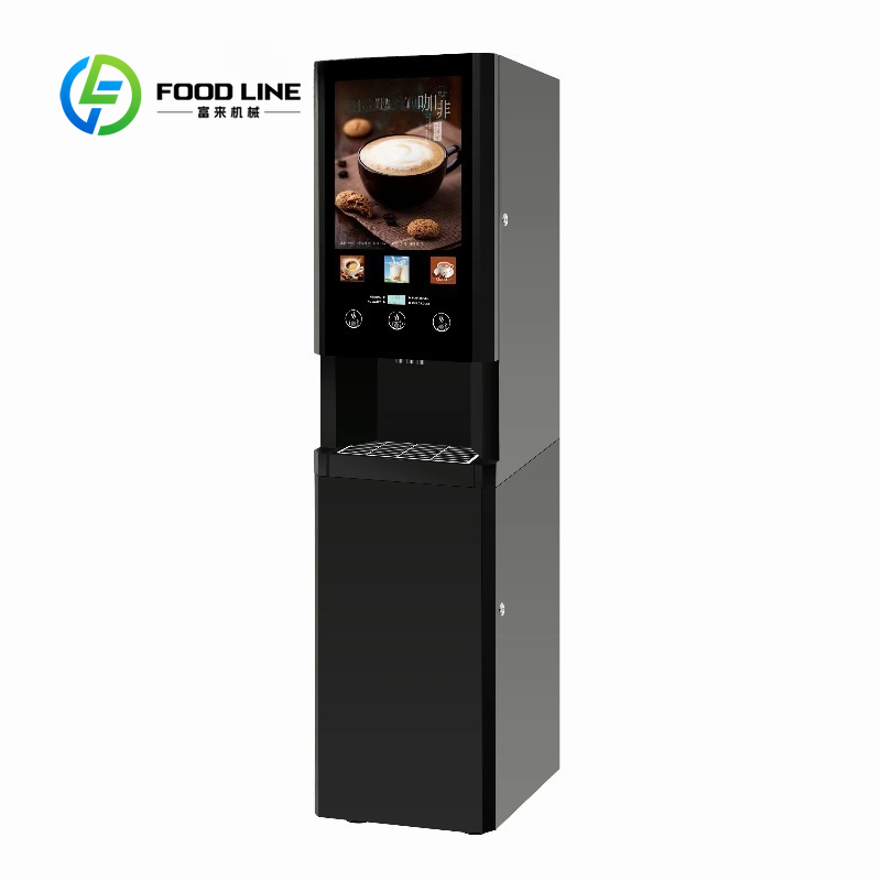 Customized size Hot instant co - Coffee Tea Vending Machine 评论和价格