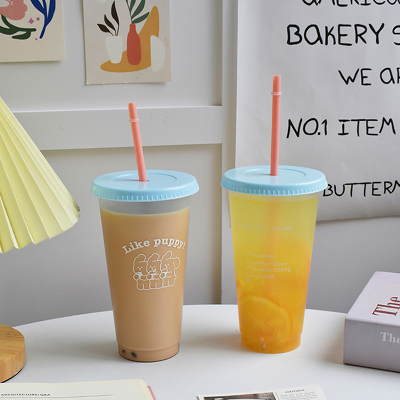 Plastic Water Bottle Cute Coff - Coffee Tea Equipment 评论和价格