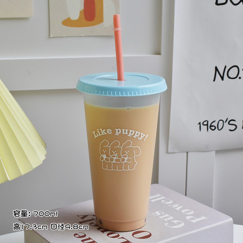 Plastic Water Bottle Cute Coff - Coffee Tea Equipment 评论和价格