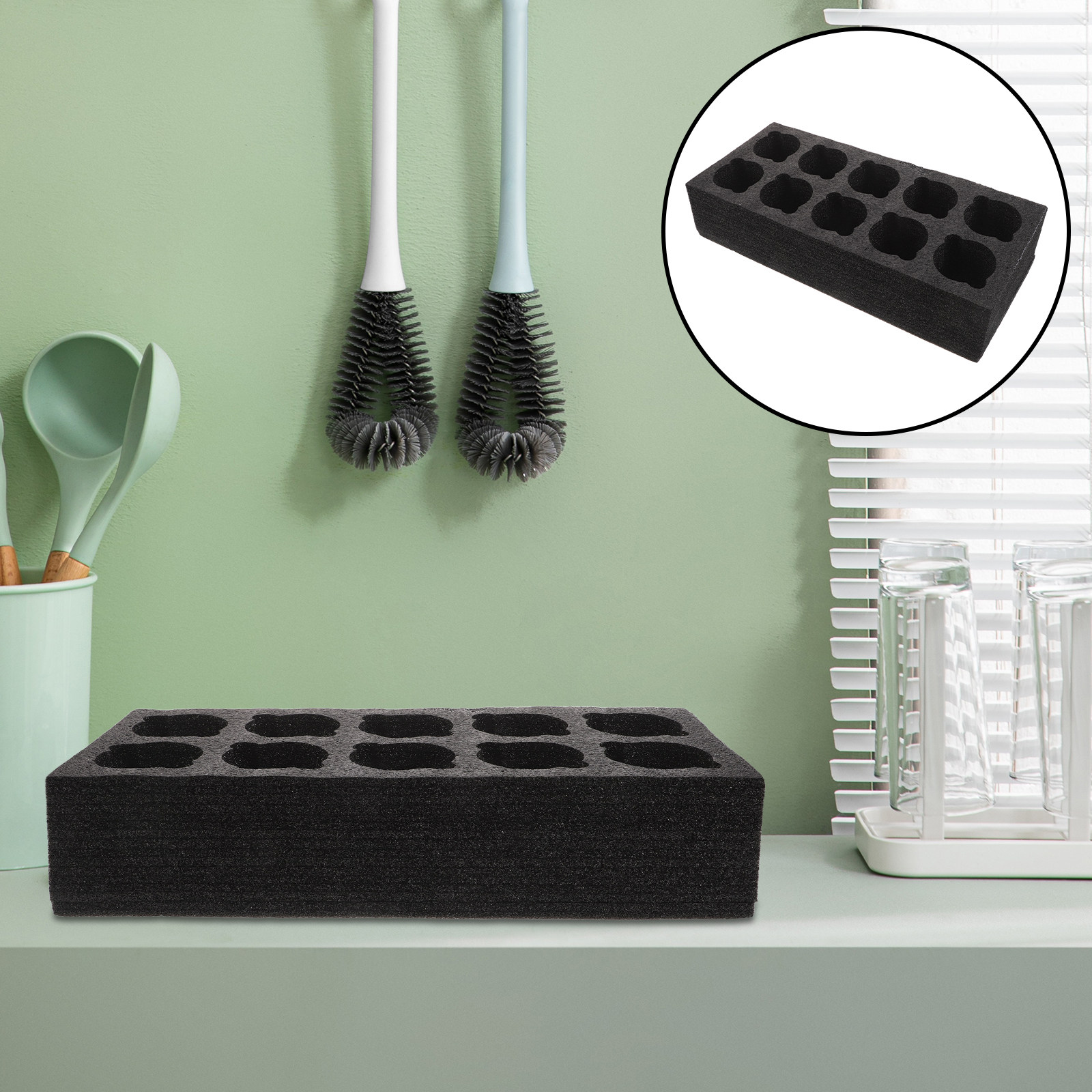 10 Cups Take Out Cup Holder -  - Coffee Tea Holders 评论和价格