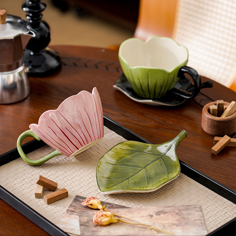 Irregular Hand-painted Coffee  - Coffee Tea And Leaf 评论和价格
