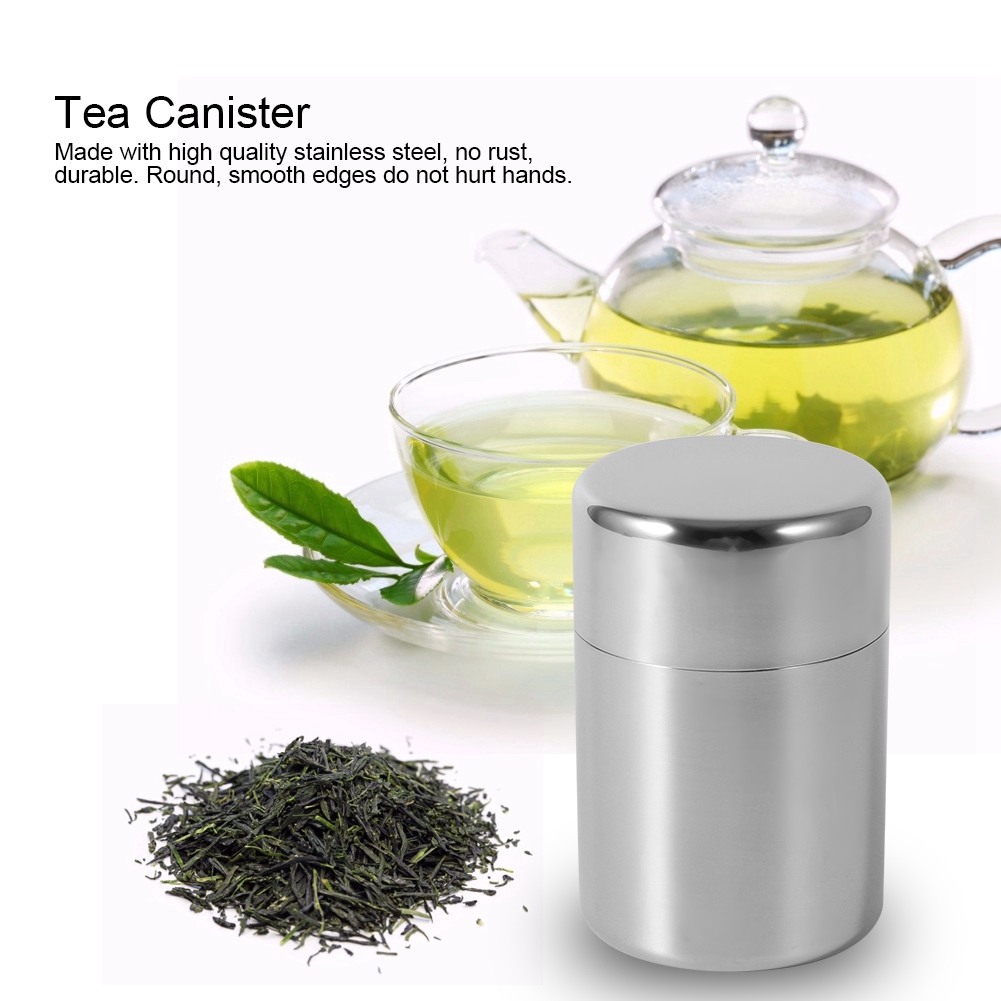 Stainless Steel Tea Leaf Tins  - Coffee Tea And Leaf 评论和价格
