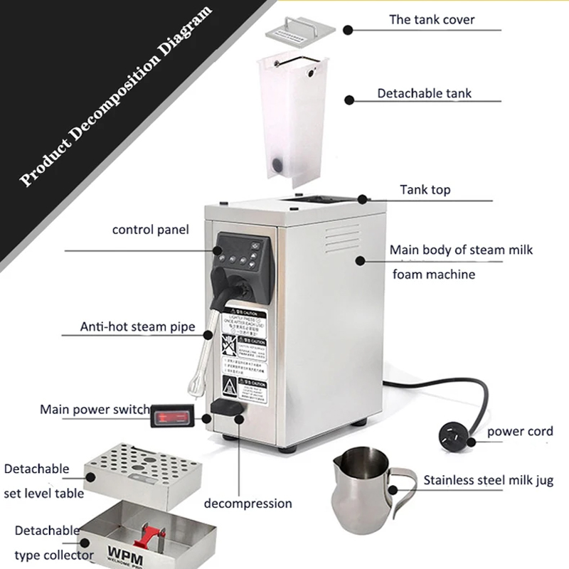 Boiling Water Machine Milk Bub - Coffee Tea Equipment 评论和价格
