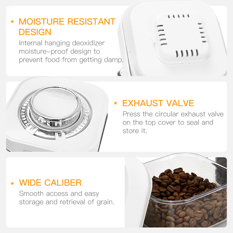 AliKisscafe Coffee Bean Storag - Coffee Tea And Bean 评论和价格
