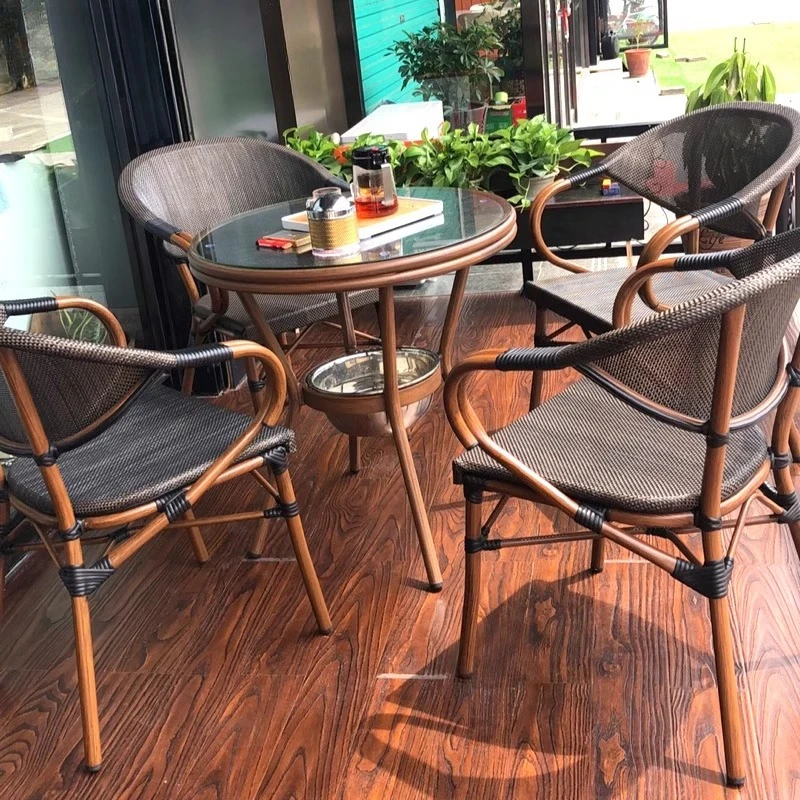 Outdoor garden rattan courtyar - Coffee Tea For Garden 评论和价格