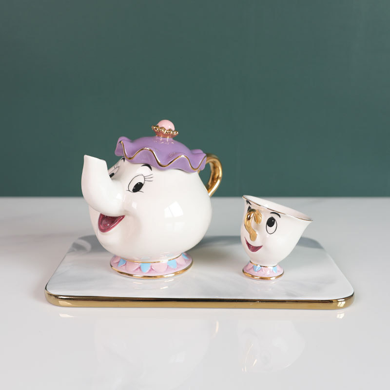 Hot Teapot Cartoon Beauty And  - Good Coffee Tea 评论和价格