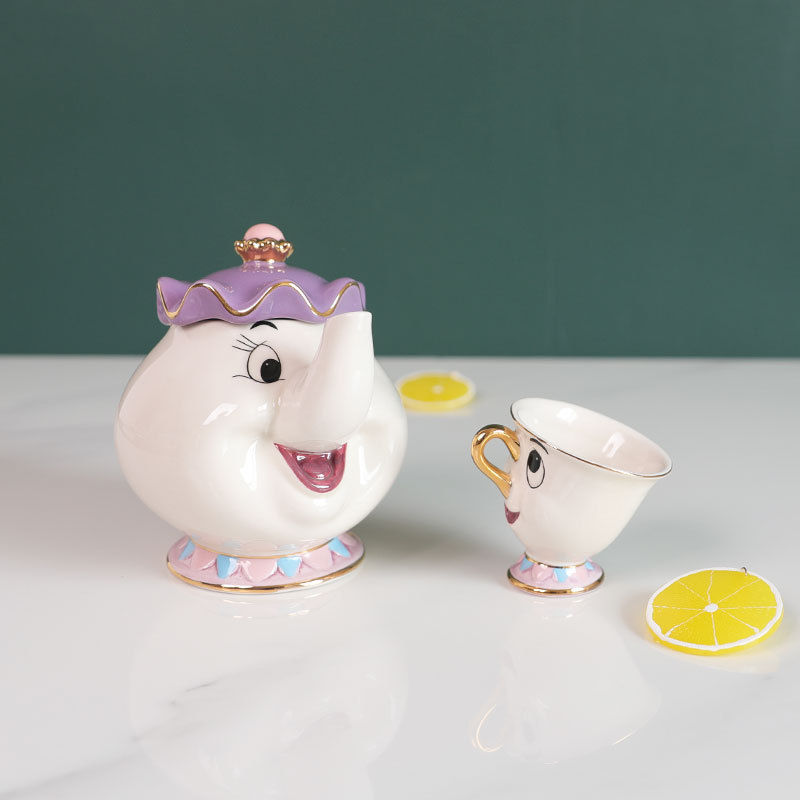 Hot Teapot Cartoon Beauty And  - Good Coffee Tea 评论和价格
