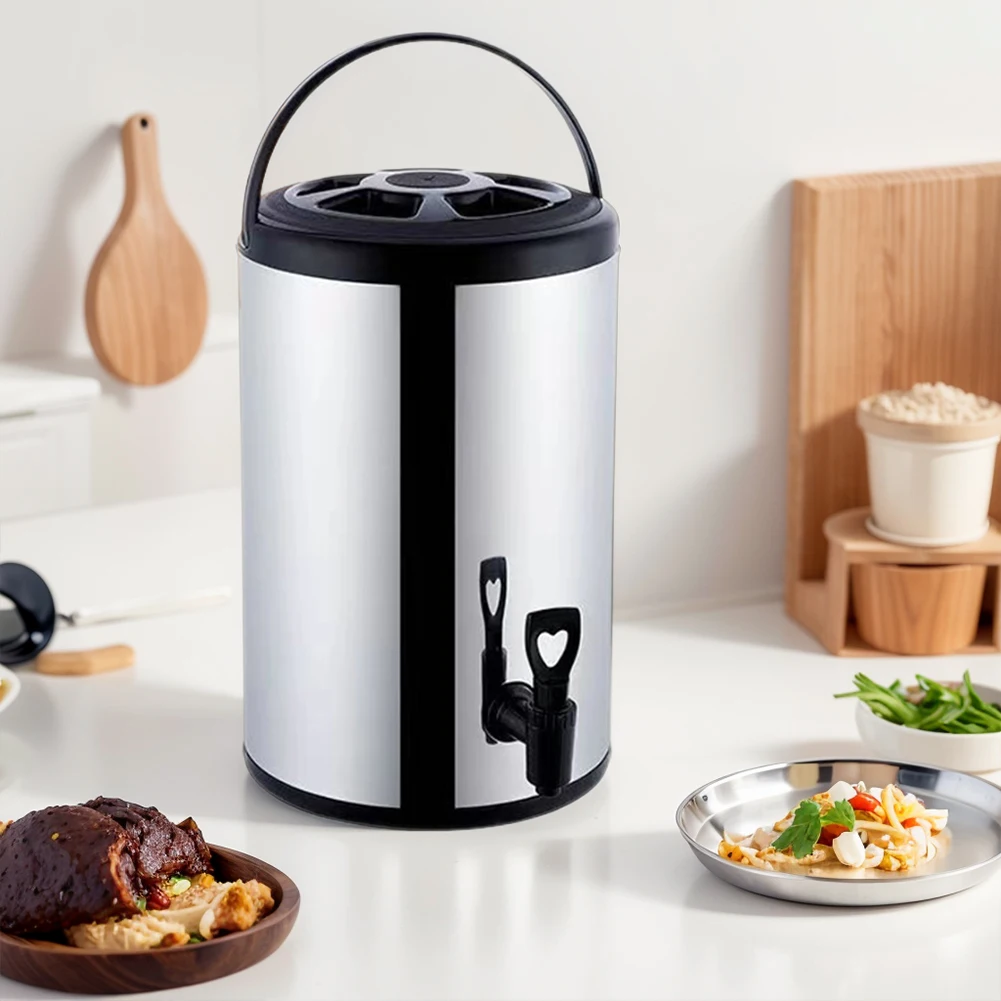 Double Layer Insulation Bucket - Dispenser Coffee And Tea 评论和价格