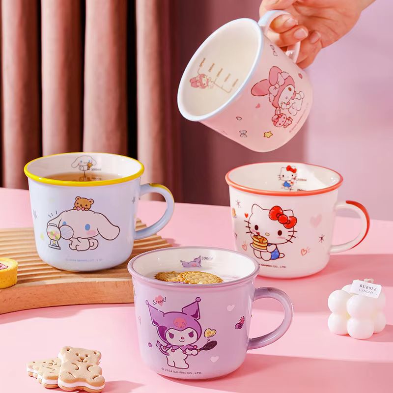 430ml Cup Kuromi Cartoon Child - Good Coffee Tea 评论和价格