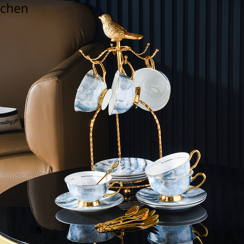 HXL High value bone china sauc - Coffee Tea Set 评论和价格