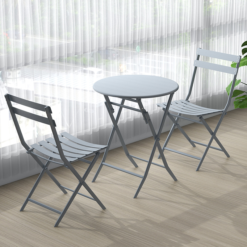 Small Folding Tea Table with C - Coffee Tea For Garden 评论和价格