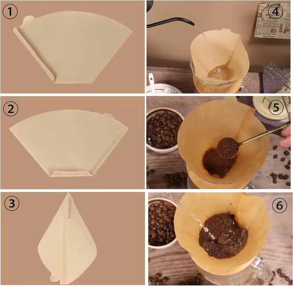 50pcs/set Log Pulp Paper Coffe - Coffee Tea Infuser 评论和价格